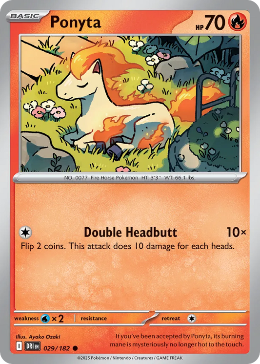Ponyta [Reverse Holo] #29
