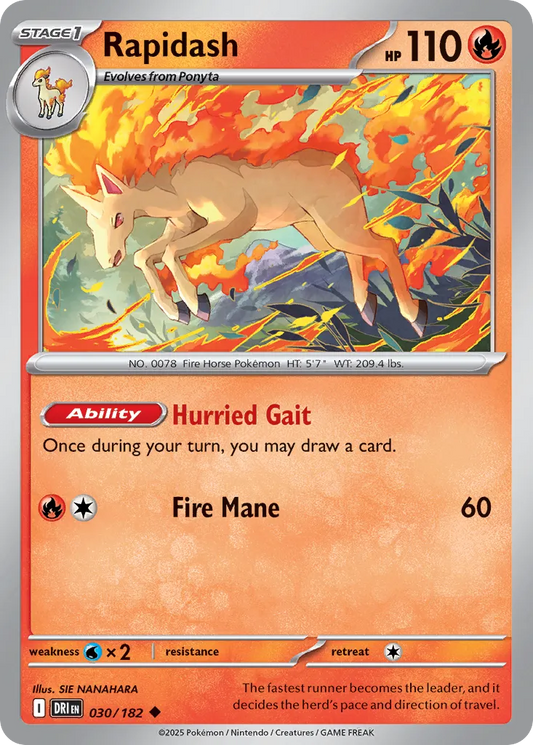 Rapidash [Reverse Holo] #30