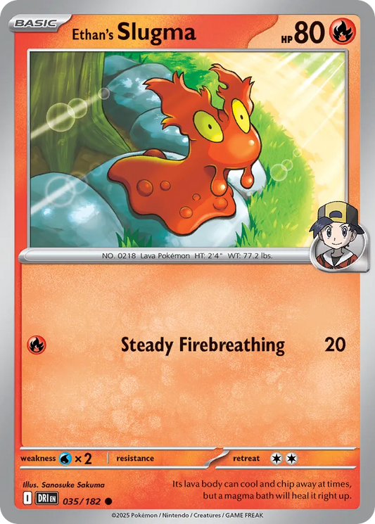 Ethan's Slugma [Reverse Holo] #35