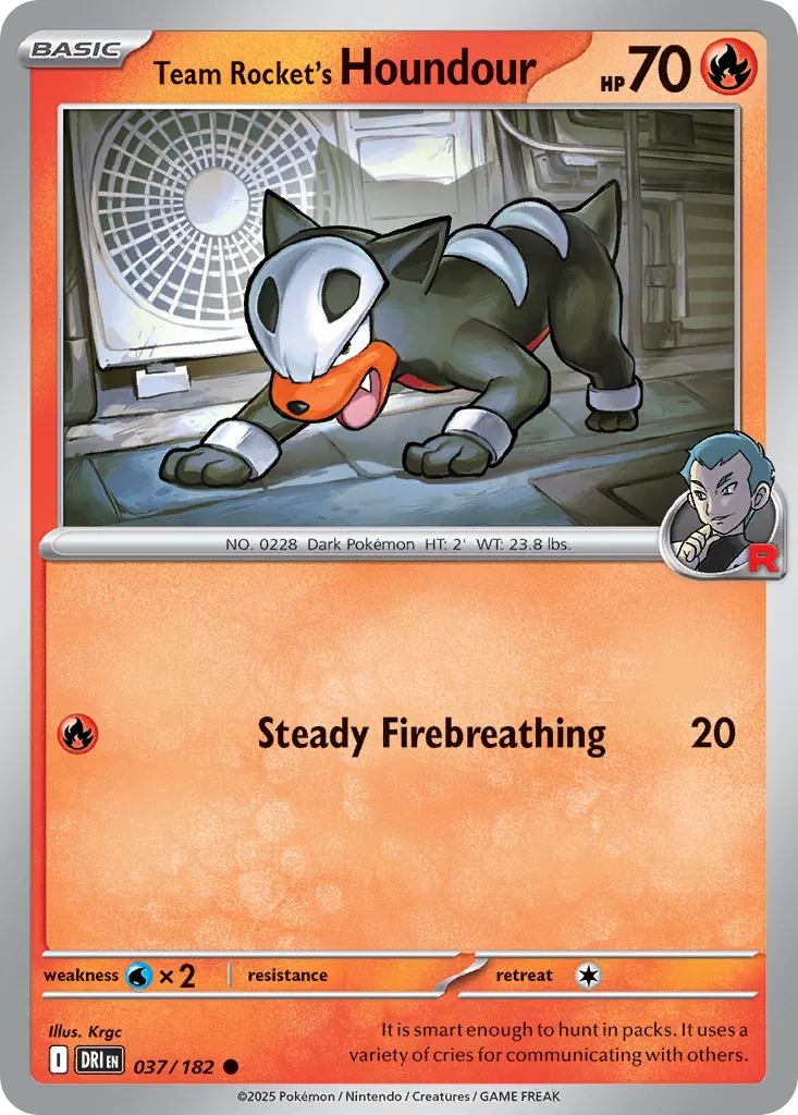Team Rocket's Houndour #37