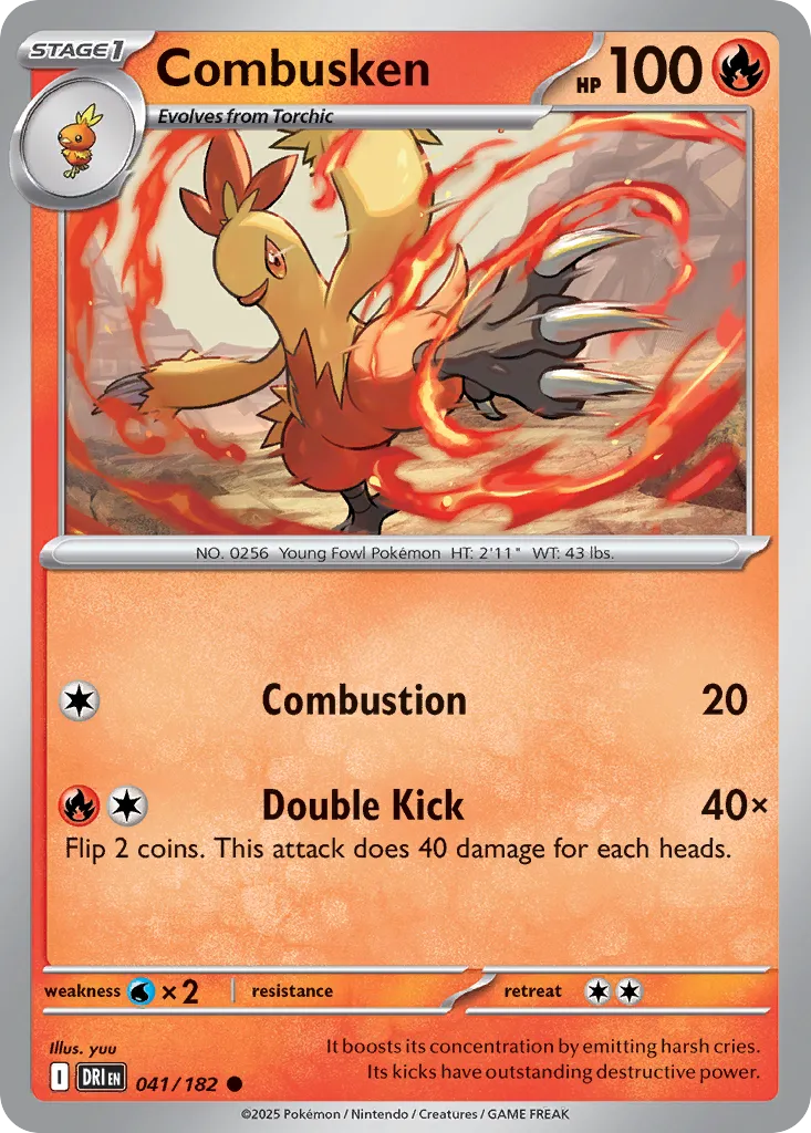Combusken [Reverse Holo] #41