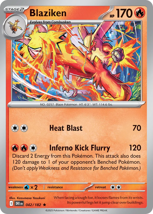 Blaziken [Reverse Holo] #42
