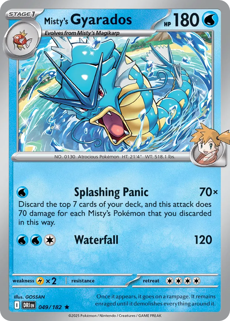 Misty's Gyarados [Staff] #49
