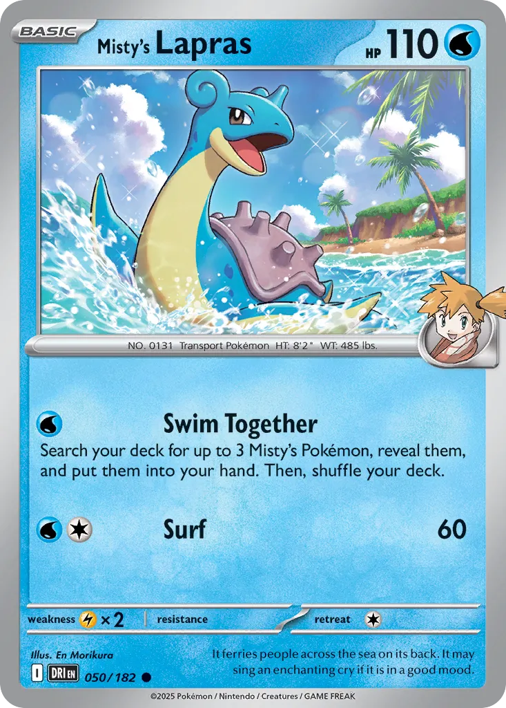 Misty's Lapras #50