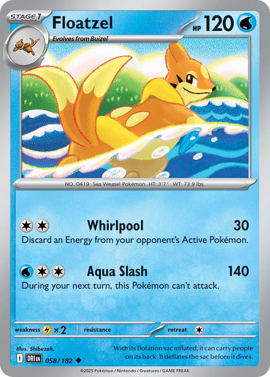 Floatzel #58