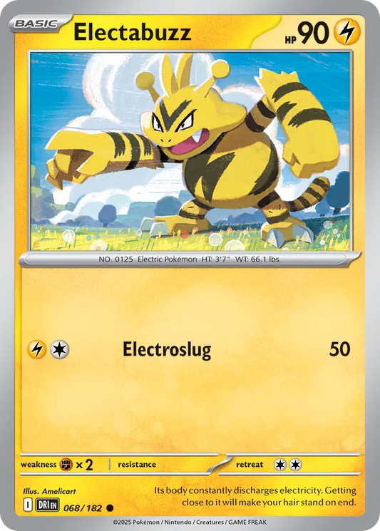 Electabuzz [Reverse Holo] #68