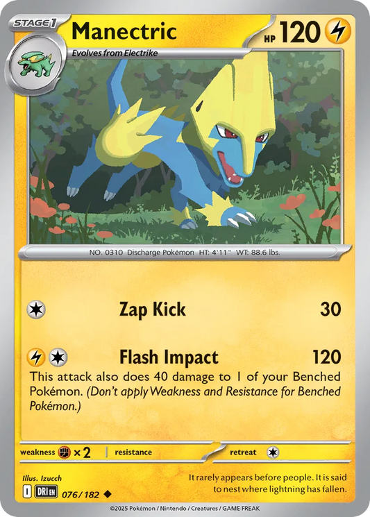 Manectric [Reverse Holo] #76