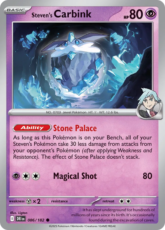 Steven's Carbink [Reverse Holo] #86