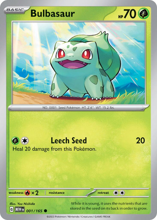 Bulbasaur [Reverse Holo] #1