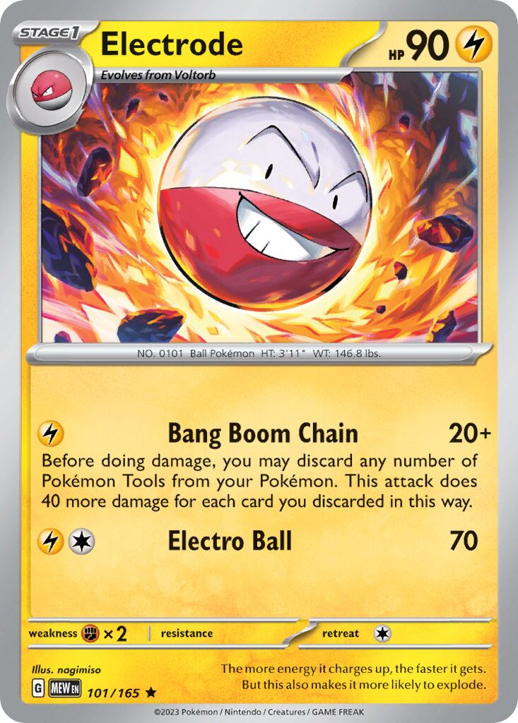 Electrode [Reverse Holo] #101