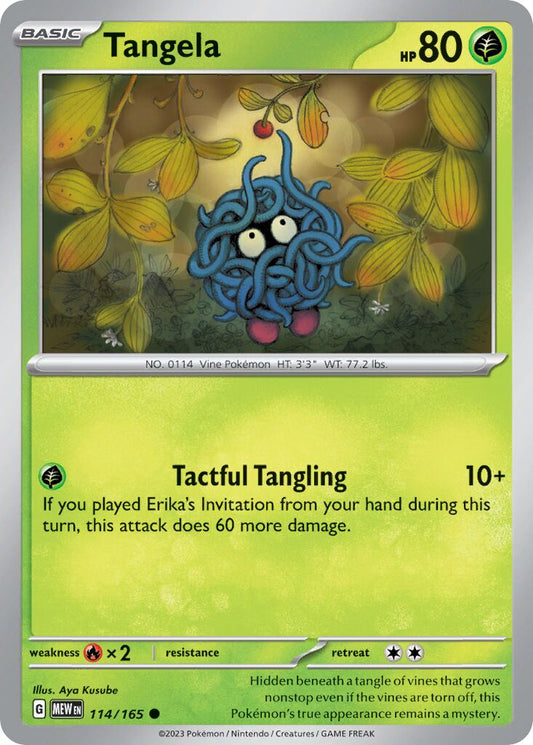 Tangela [Reverse Holo] #114