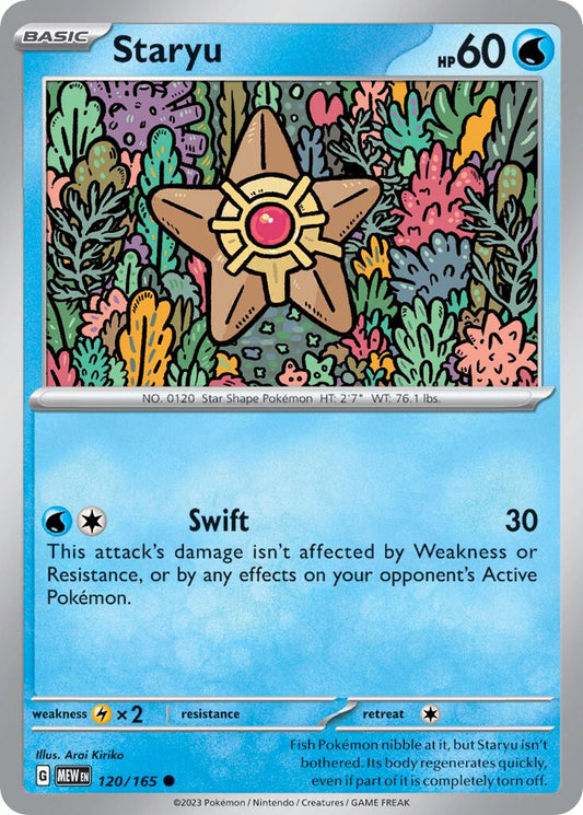 Staryu [Reverse Holo] #120