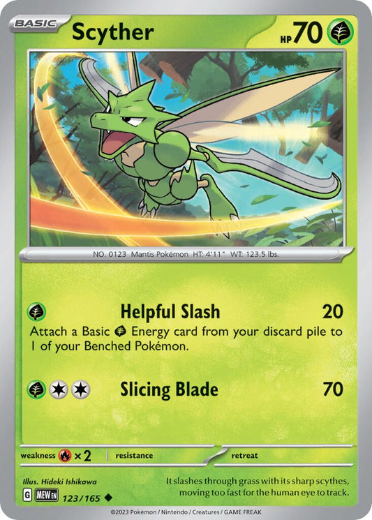 Scyther [Reverse Holo] #123