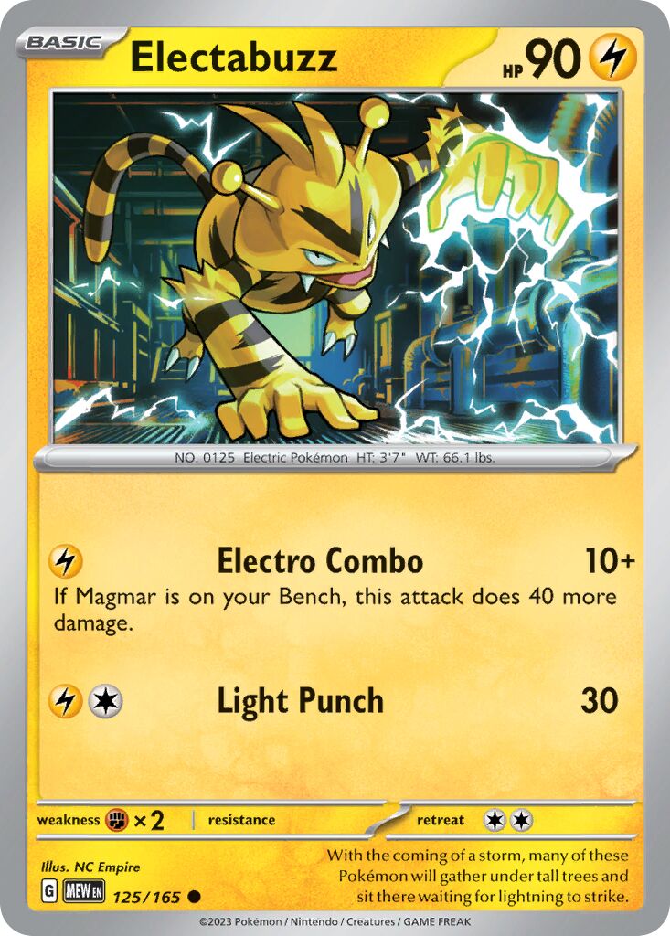 Electabuzz [Reverse Holo] #125