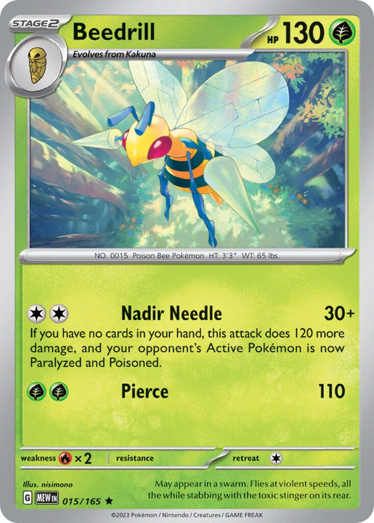 Beedrill [Reverse Holo] #15