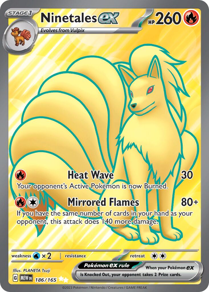 Ninetales ex #186