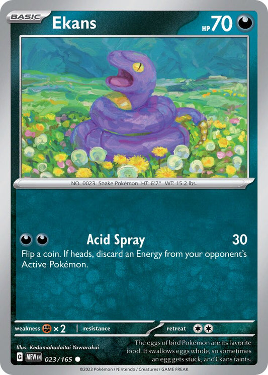 Ekans [Reverse Holo] #23