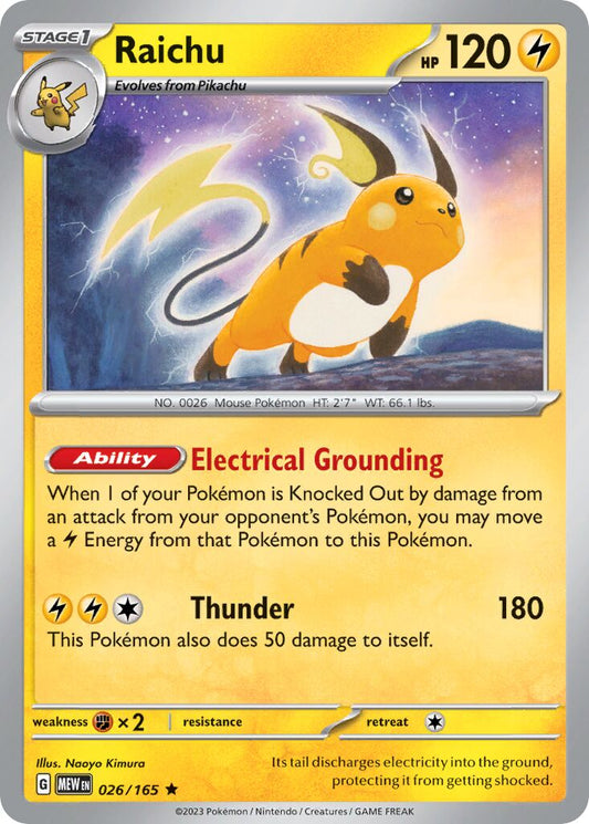 Raichu [Reverse Holo] #26