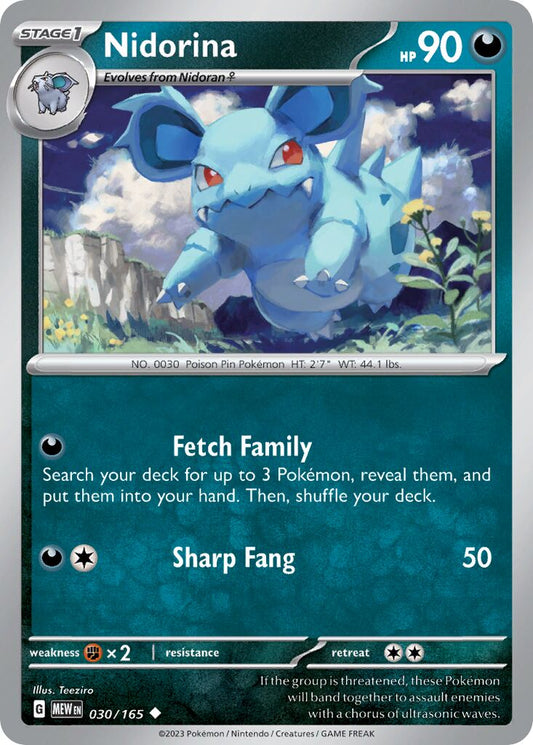 Nidorina [Reverse Holo] #30