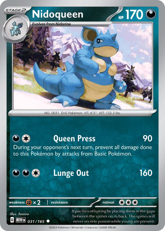 Nidoqueen [Reverse Holo] #31