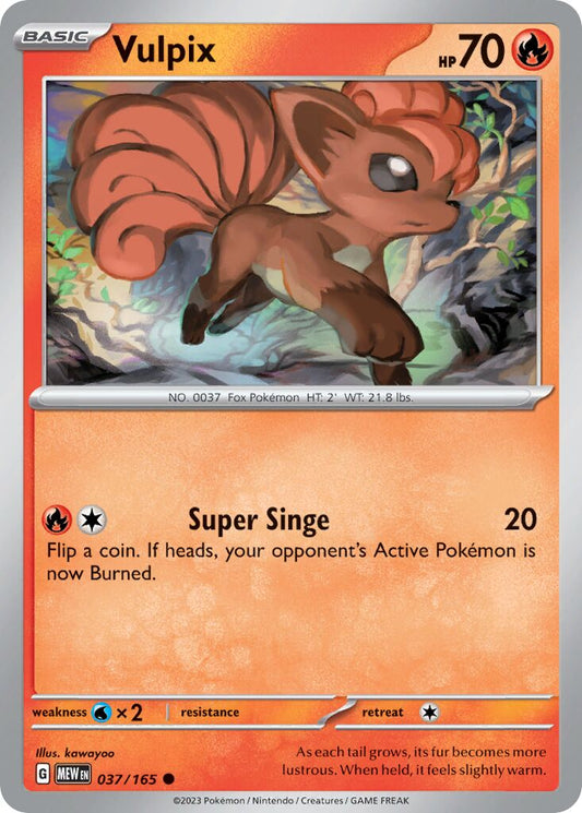 Vulpix [Reverse Holo] #37