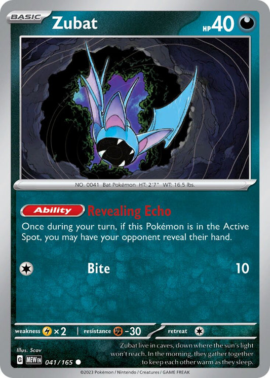 Zubat [Reverse Holo] #41