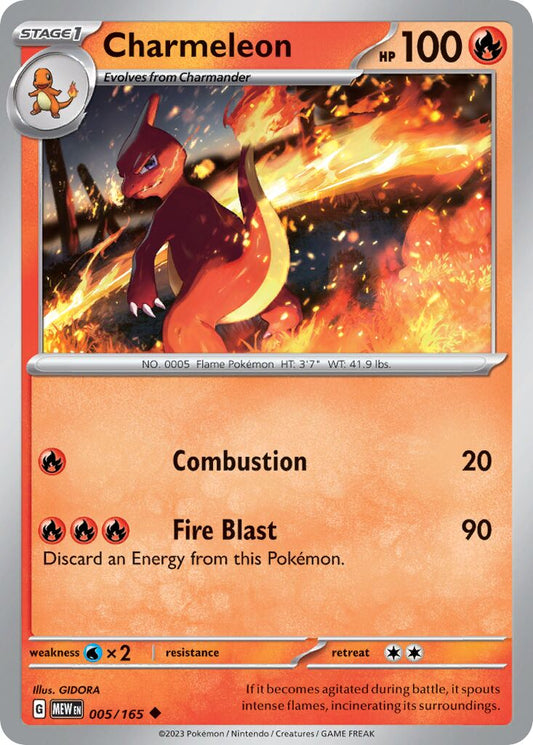 Charmeleon [Reverse Holo] #5