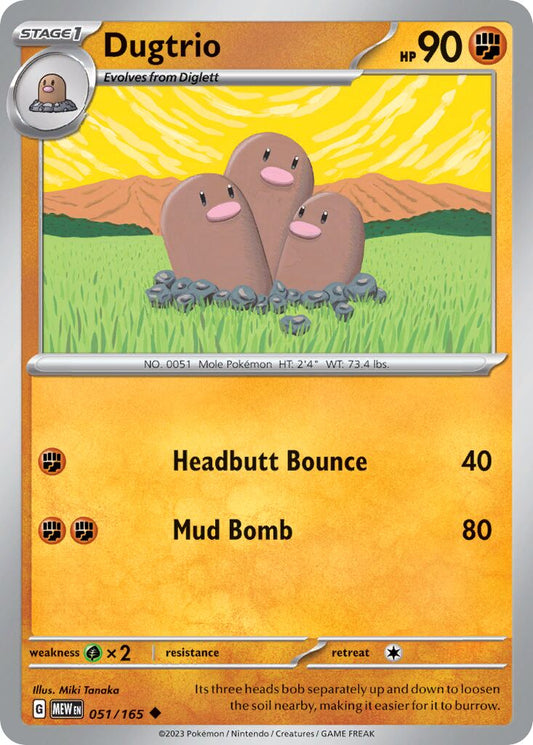 Dugtrio #51