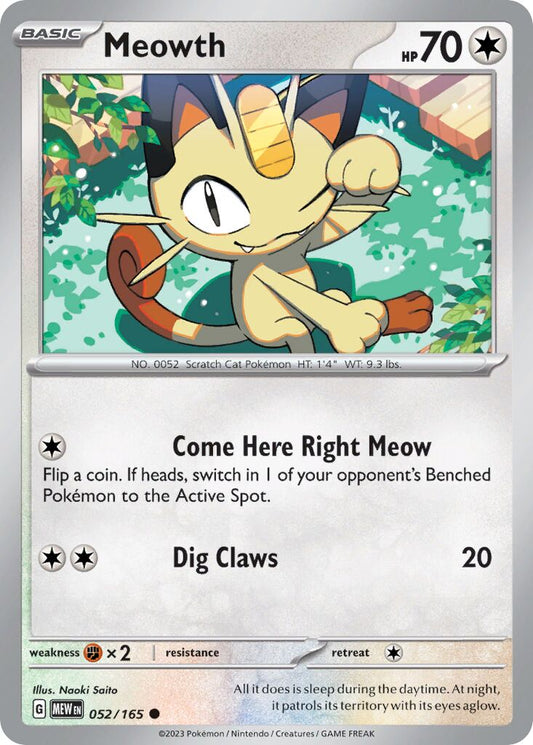 Meowth #52