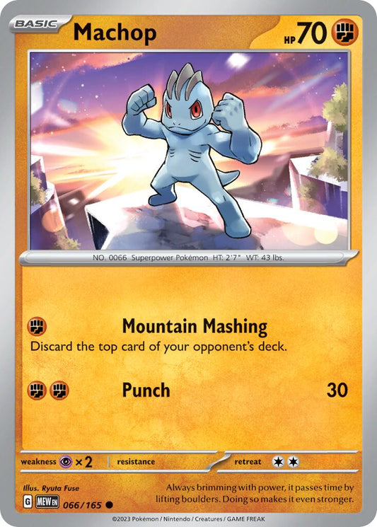 Machop [Reverse Holo] #66