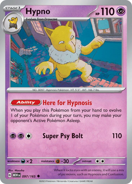 Hypno [Reverse Holo] #97