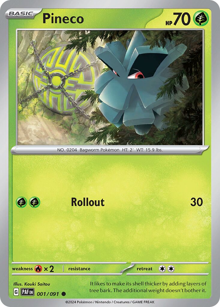 Pineco [Reverse Holo] #1