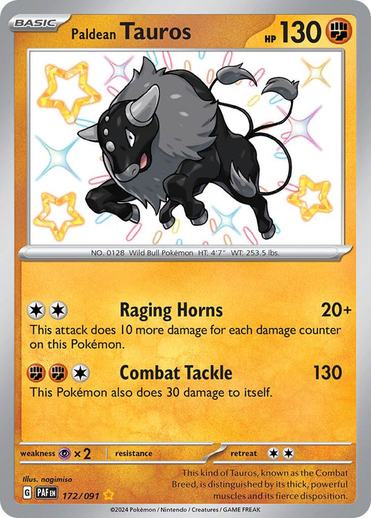 Paldean Tauros #172
