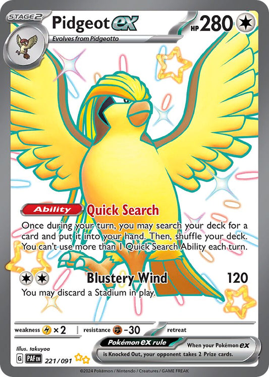 Pidgeot ex #221