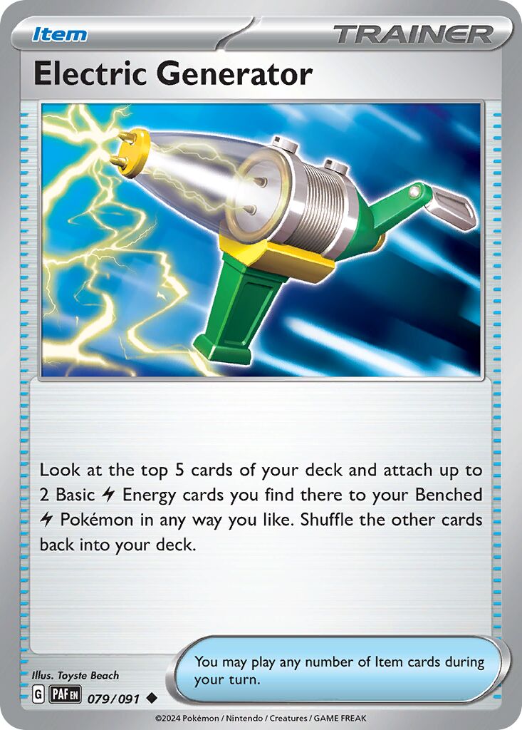Electric Generator [Reverse Holo] #79