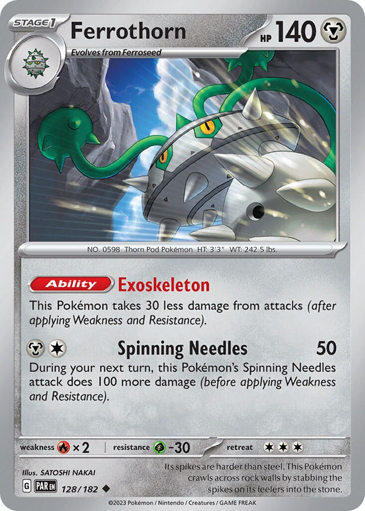 Ferrothorn [Reverse Holo] #128