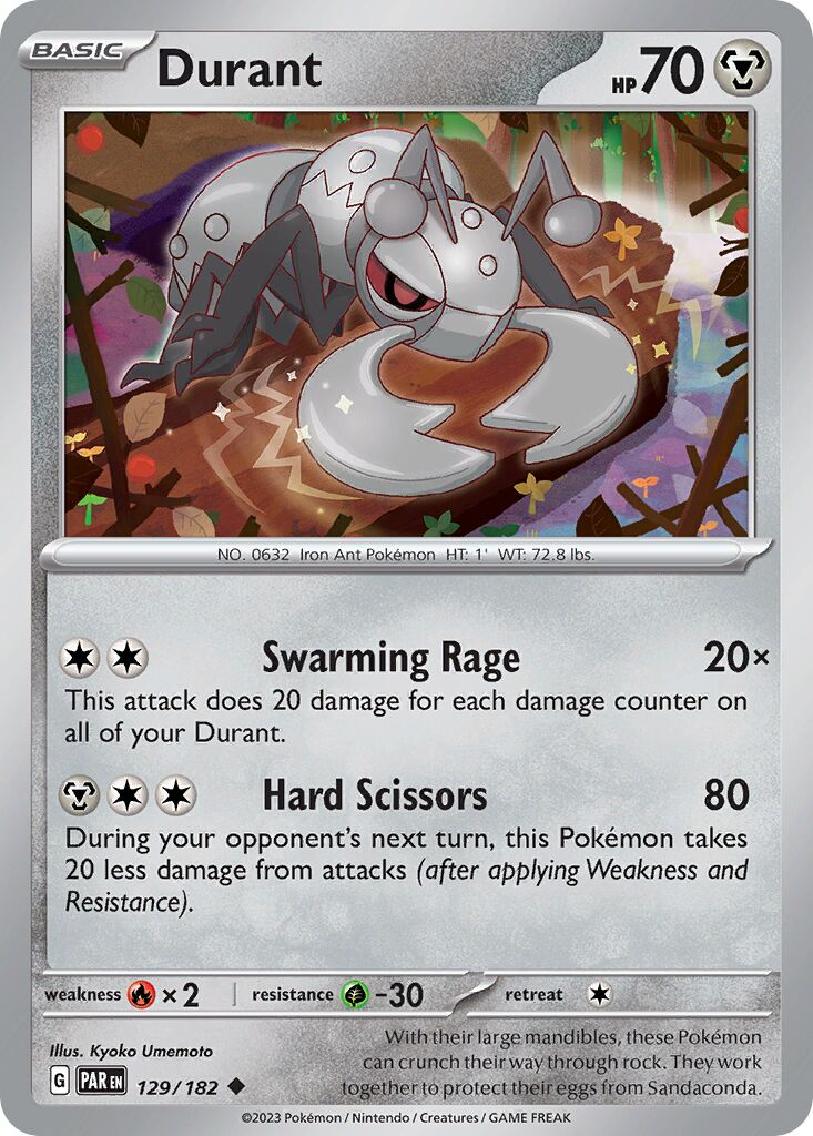 Durant [Reverse Holo] #129