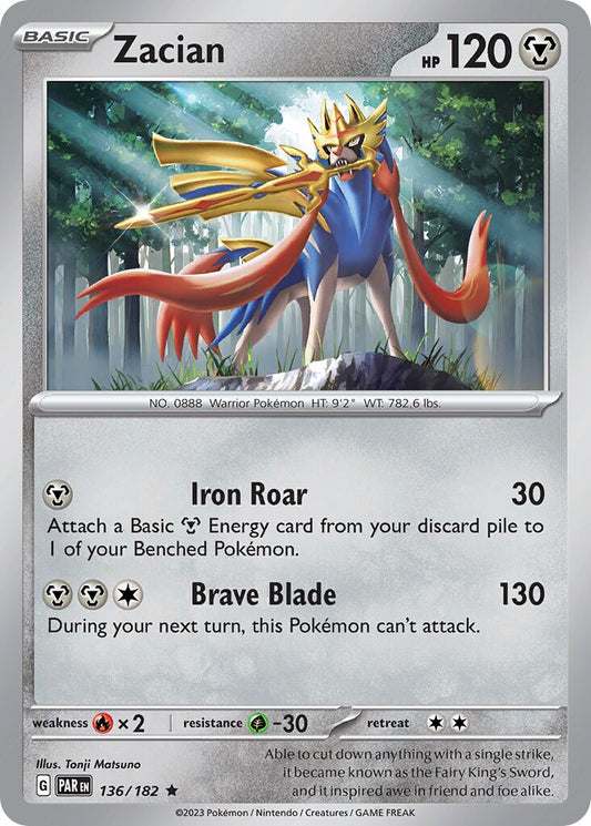 Zacian [Reverse Holo] #136
