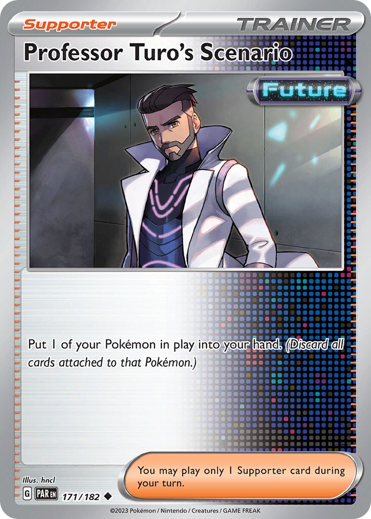 Professor Turo's Scenario [Reverse Holo] #171