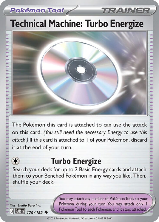 Technical Machine: Turbo Energize [Reverse Holo] #179