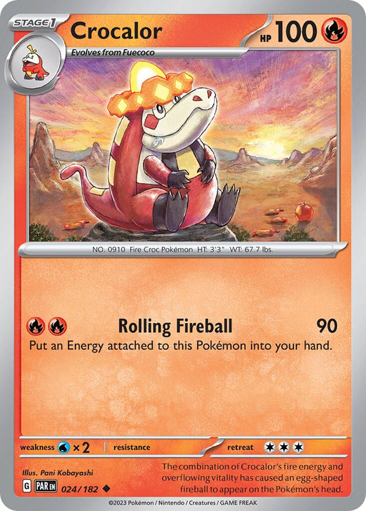 Crocalor [Reverse Holo] #24