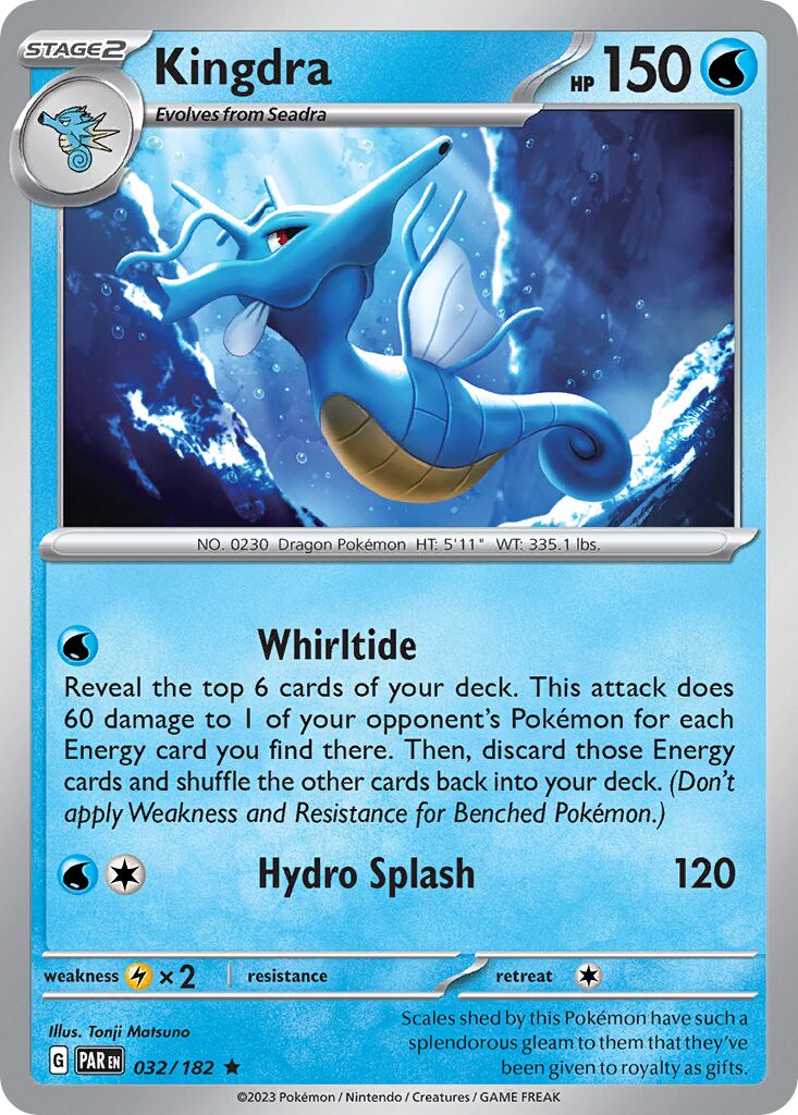 Kingdra [Reverse Holo] #32