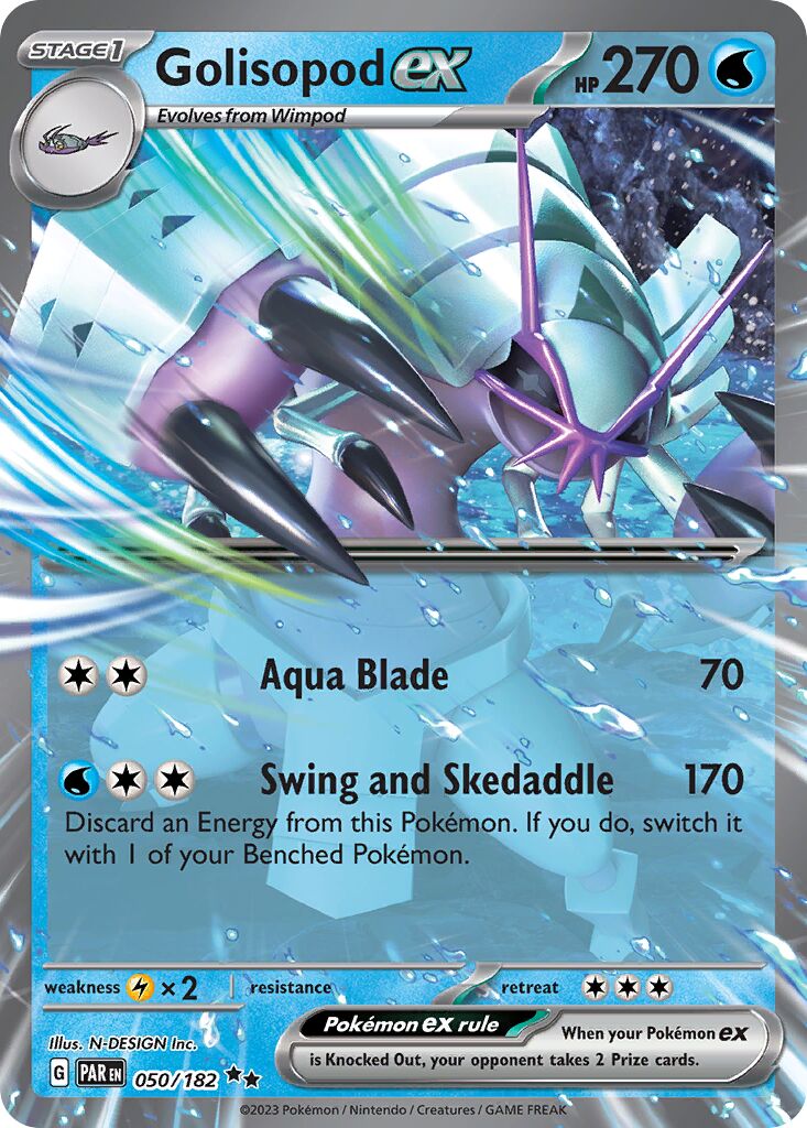 Golisopod ex [Holo] #50
