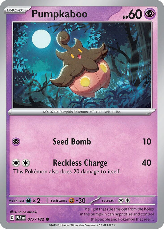 Pumpkaboo [Reverse Holo] #77