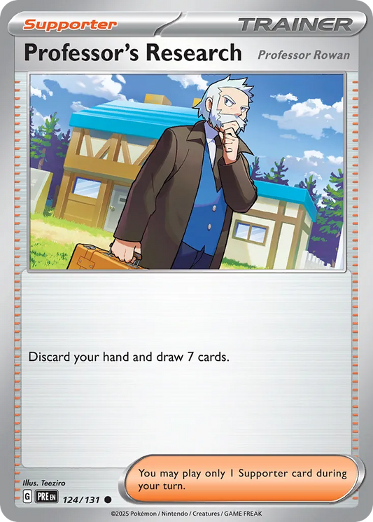 Professor's Research: Professor Rowan [Reverse] #124