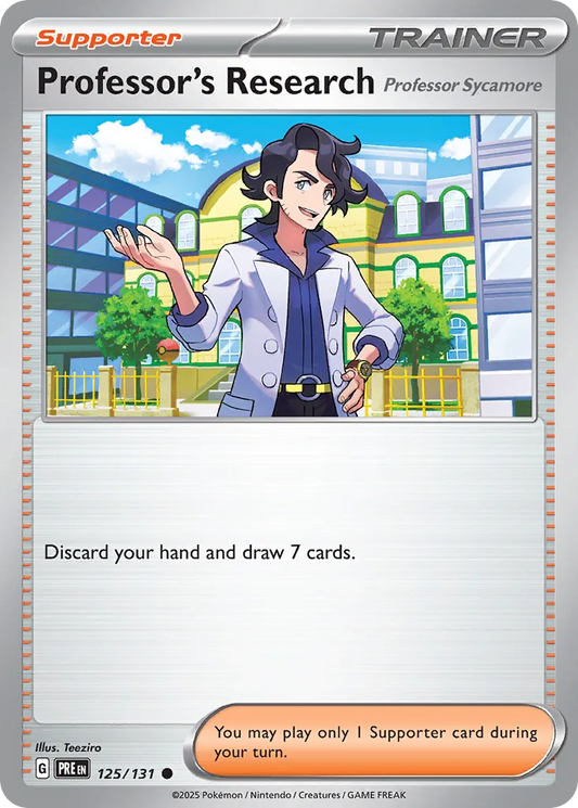 Professor's Research: Professor Sycamore [Reverse] #125