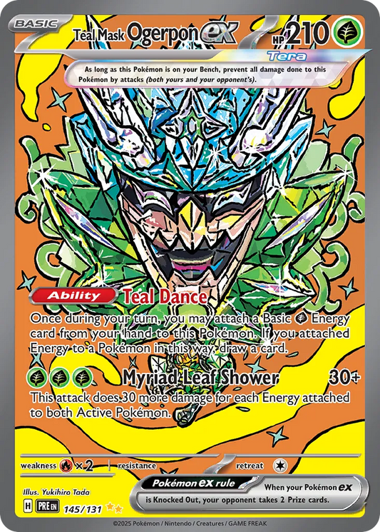 Teal Mask Ogerpon ex #145