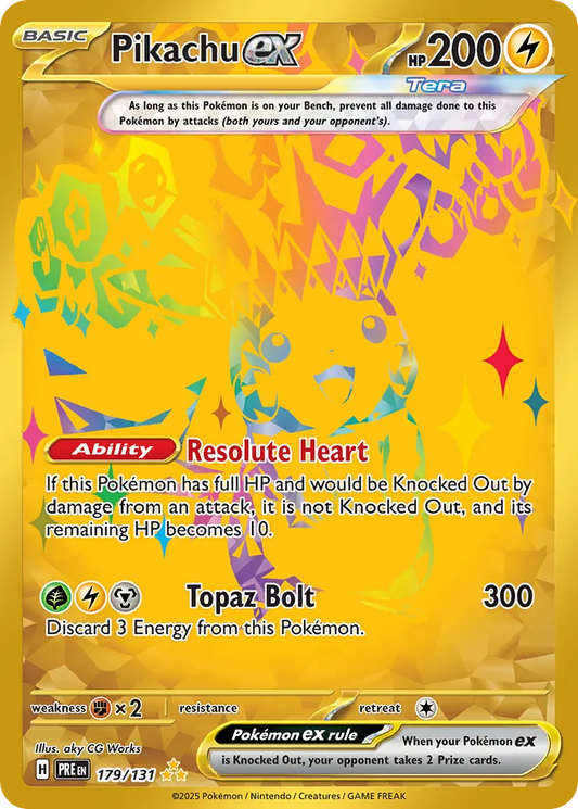 Pikachu ex #179