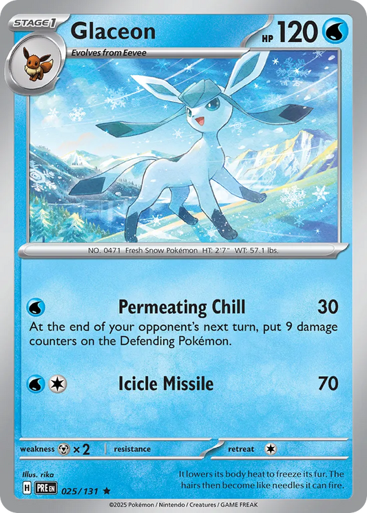 Glaceon [Reverse] #25