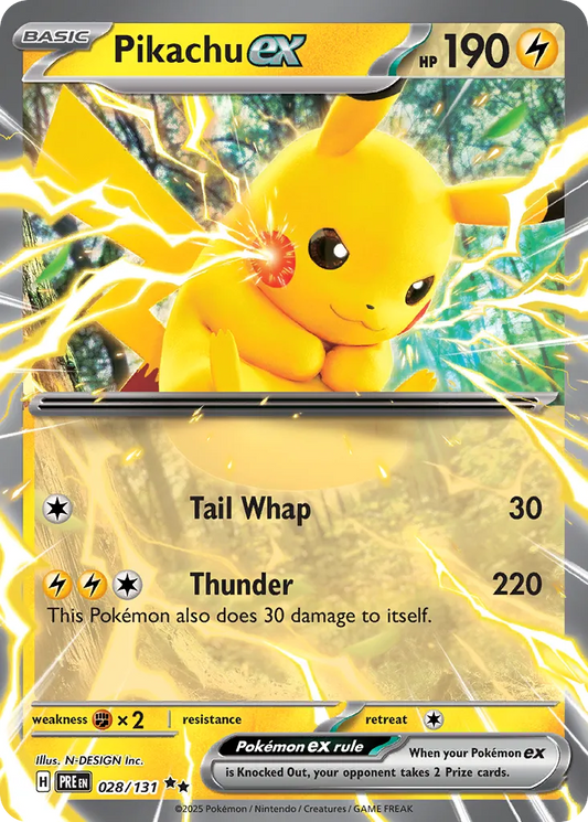 Pikachu ex #28